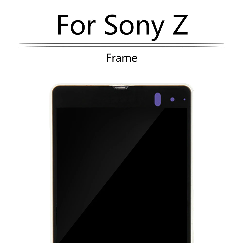 ЖК дисплей 5 0 дюйма для Sony Xperia Z сенсорный экран с дигитайзером в сборе SONY LCD L36H L36i