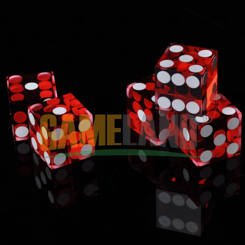 1 шт 19 мм высококачественная акриловая игральная кость покер экран казино|dice