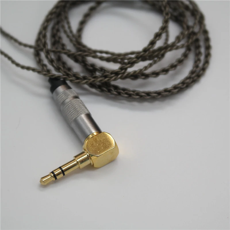 Новый 0 78 мм 2 контактный кабель для наушников Weston TFZ 1964 W4r Um3x Es3 Es5 посеребренный
