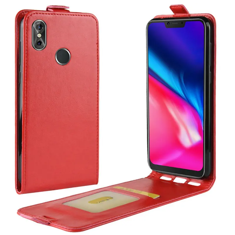 Кожаный чехол с откидной крышкой для Cubot P20 WIERSS X18 Plus J3 Pro R11 Nova Power ретро бумажник