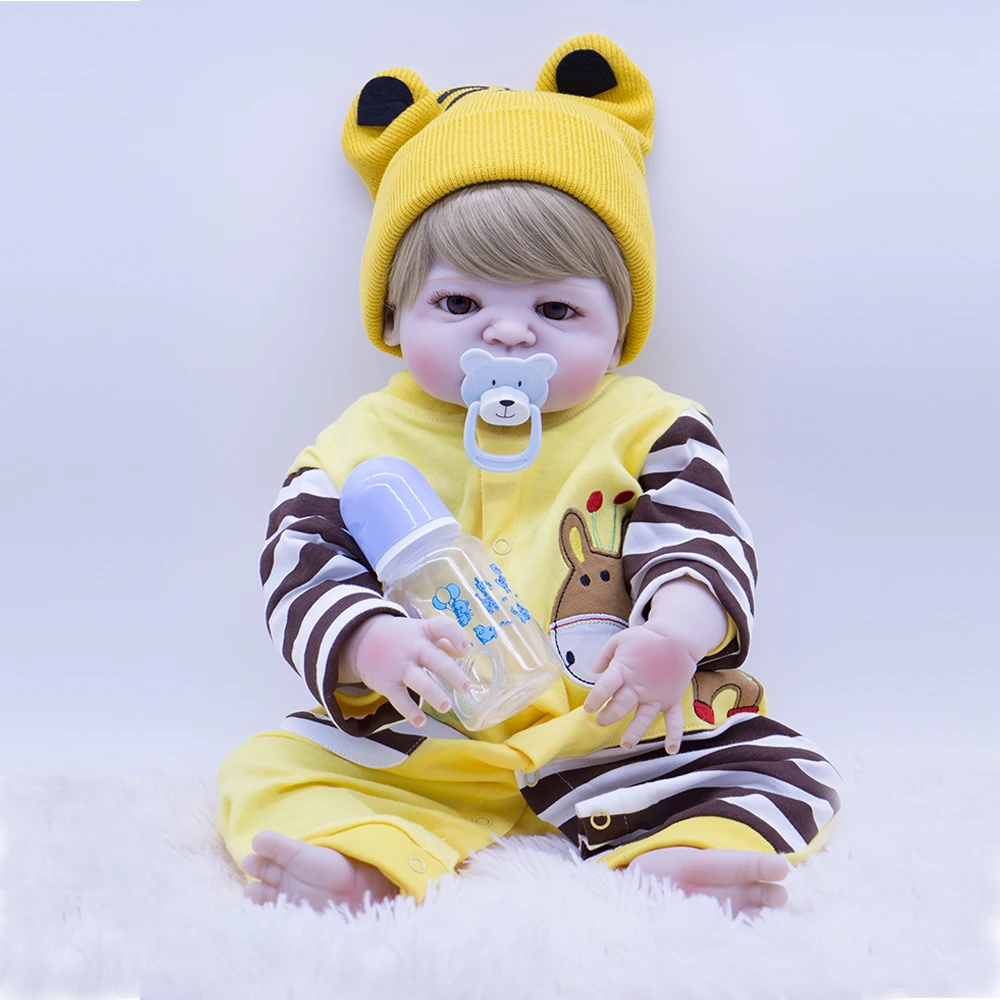 Настоящая сенсорная силиконовая кукла reborn baby Реалистичная Модная Кукла и мягкая
