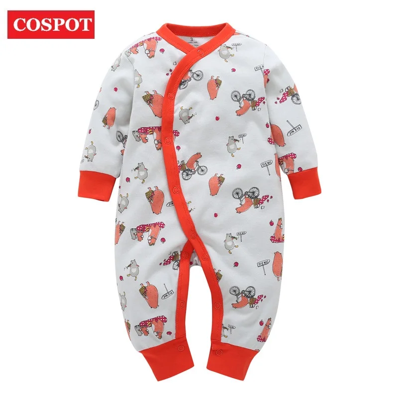 COSPOT/Новинка 2019 года цельный комбинезон с героями мультфильмов сезон весна зима