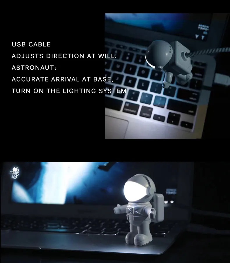 Новое поступление Астронавт USB светильник