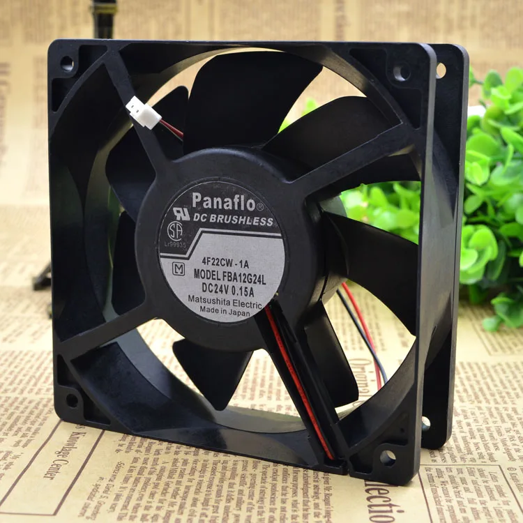 

Free Delivery. FBA12G24L 24 v 0.15 A 12038 converter cooling fan