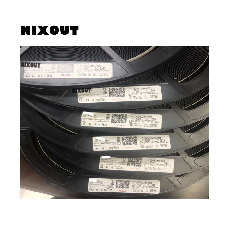 NIXOUT 100% Новый оригинальный LMC6482IMMX LMC6482 MSOP-8 (Большая скидка если вам нужно больше) |