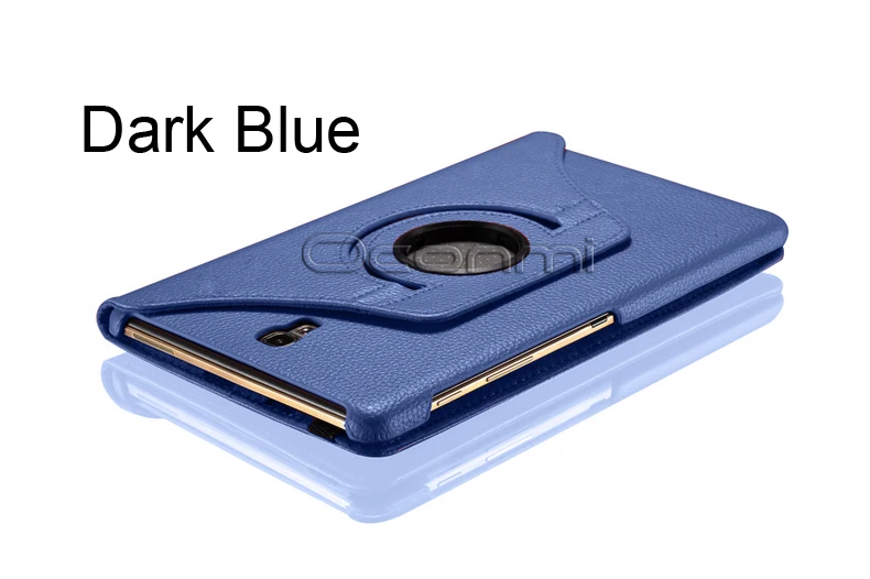 dark blue 360 Вращающийся Кожаный чехол для samsung Galaxy Tab S 8,4 SM-T700 SM-T705c с функцией подставки защитный чехол - Цвет: dark blue