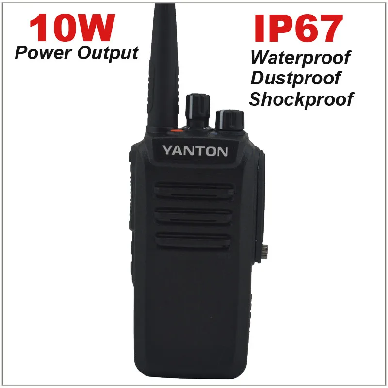 UHF 400-480 МГц 10 Вт Выходная мощность IP67 водонепроницаемая портативная