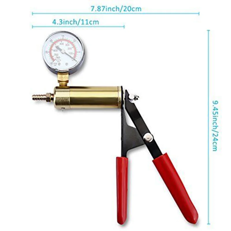 Ручной вакуумный насос набор тестеров и тормозов инструментов для кровотечения