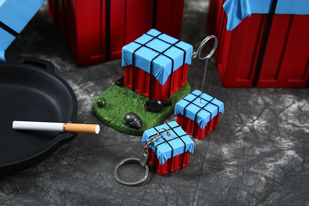 Playerunknown's Battlegrounds PUBG брелок для ключей Parapack дизайн коробка хранения сохранение