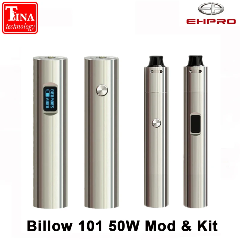 Оригинальный Ehpro Billow 101 50 Вт мод 0 49 дюймов OLED экран Регулируемая трубка подходит