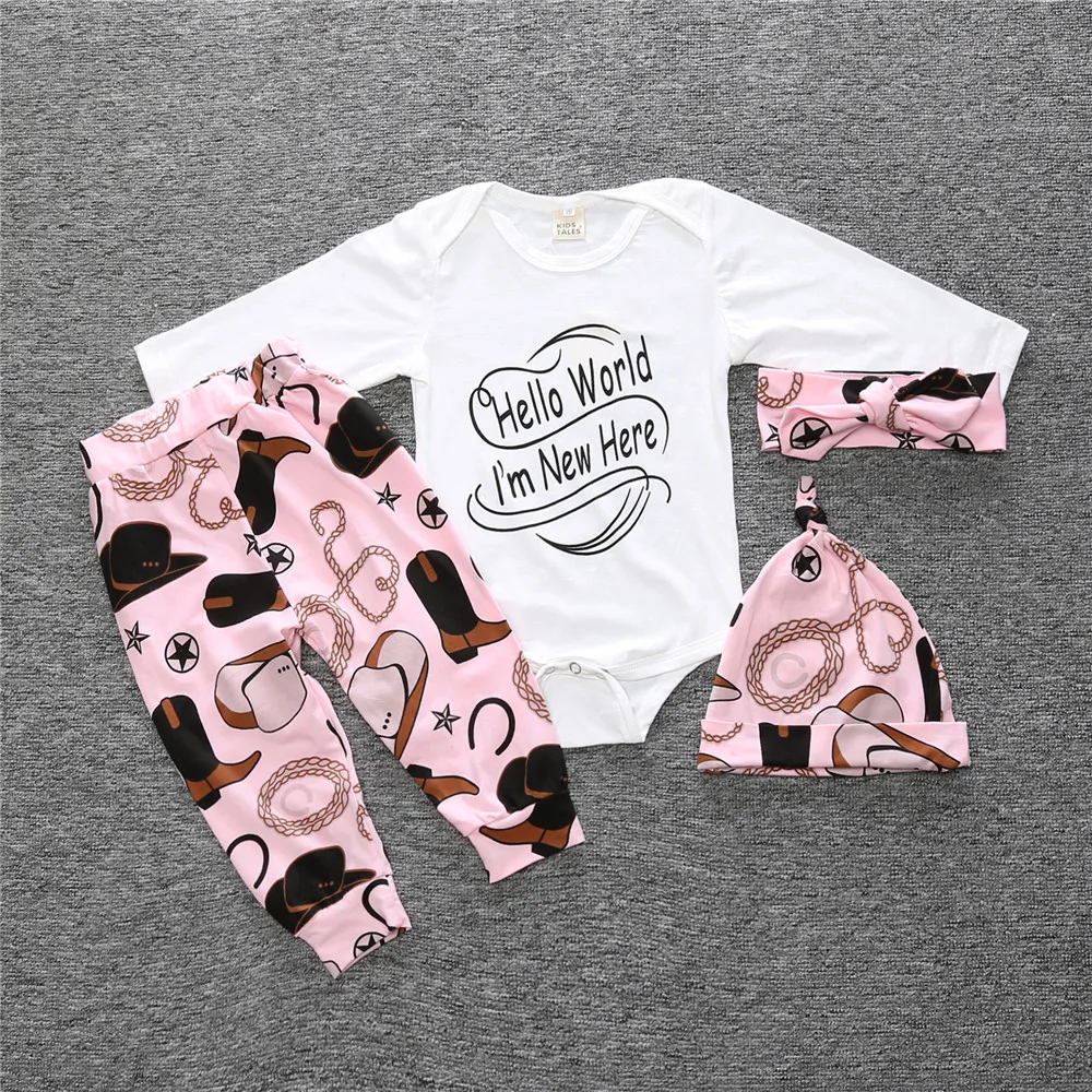 Модный осенний комплект одежды для маленьких мальчиков хлопковый комбинезон +