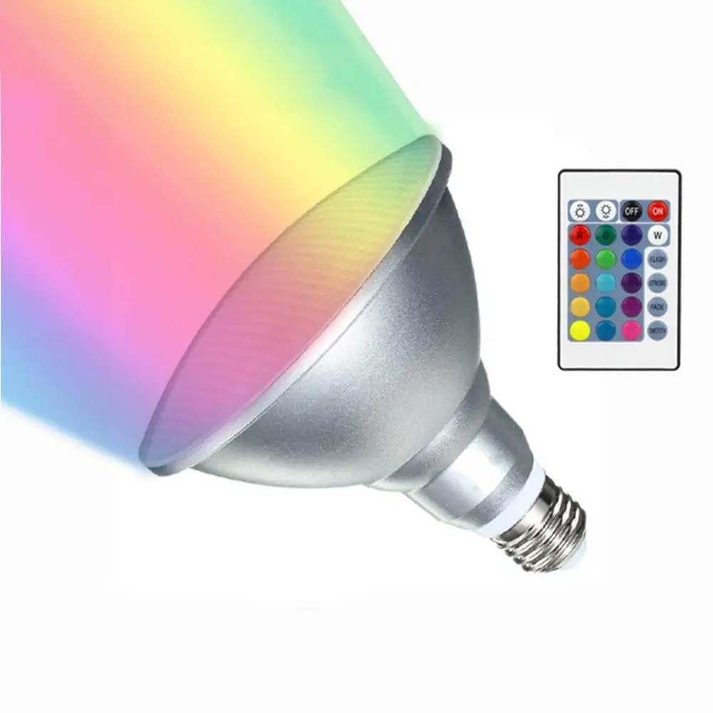 Водонепроницаемый RGB Par30 Par38 Светодиодный светильник с дистанционным управлением
