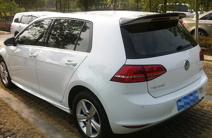 Спойлер для Volkswagen Golf 7 MK7 MK7.5 высококачественный спойлер из углеродного волокна