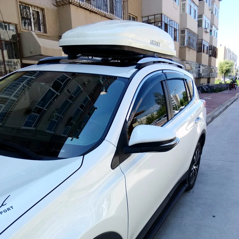 Для TOYOTA Previa RAV 4 черный Пластик оконный козырек Vent Оттенки Защита от солнца дождь дефлектор гвардии авто аксессуары 4 шт./компл