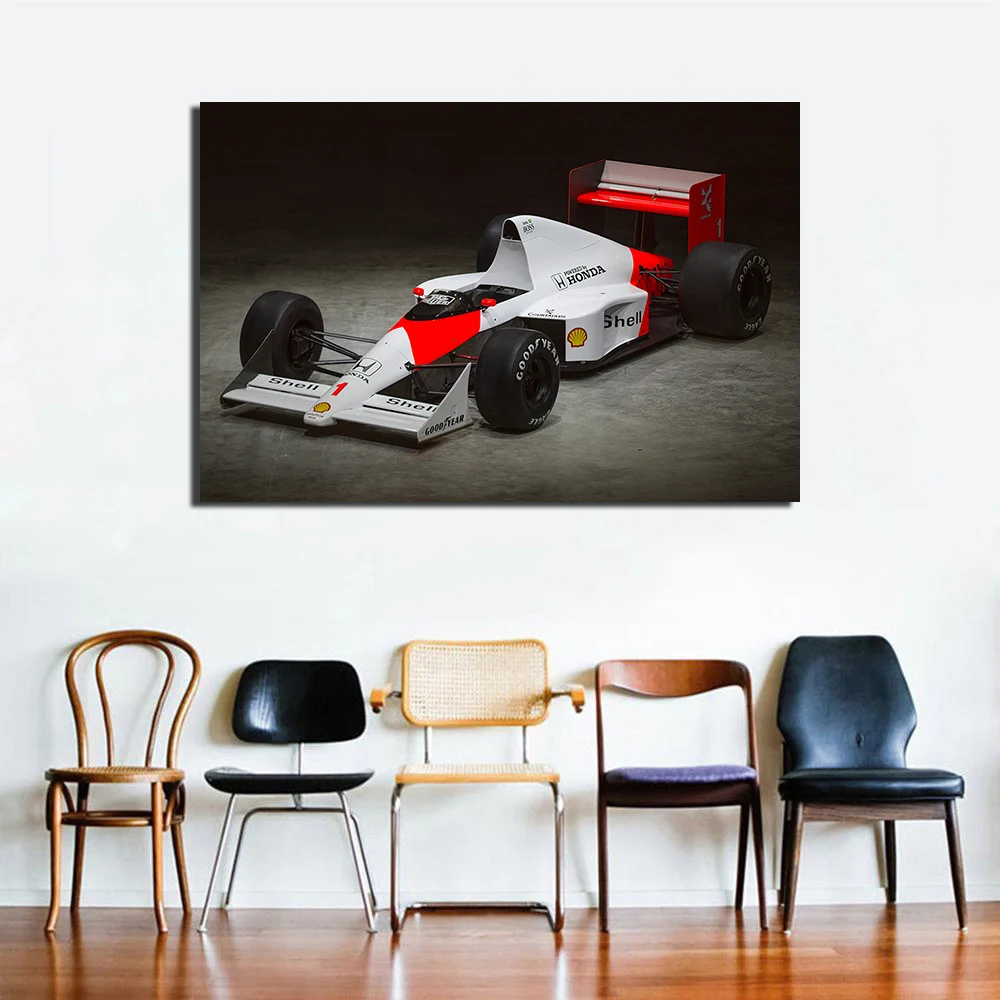 Mclaren MP4 F1 автомобиля настенные плакаты принты для художественных холстов декоративные Картины для домашнего декора