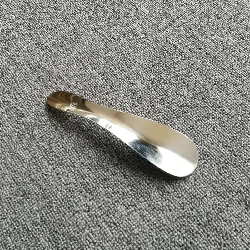 Металлический рожок для обуви из нержавеющей стали 18 см не Длина лука прямая без