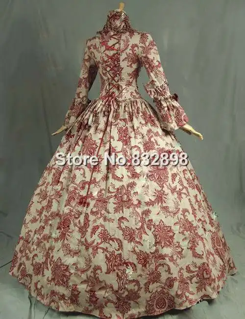 Лучшие продажи грузинской викторианской платье в викторианском стиле