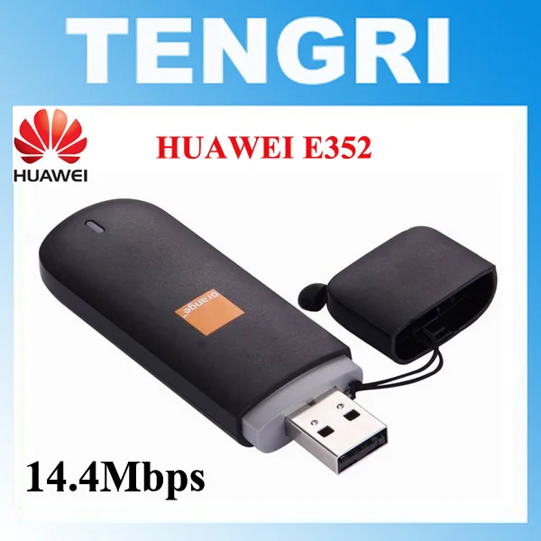 Оригинальный разблокированный Huawei E352 14 4 Мбит/с 3G USB модем с внешним антенным