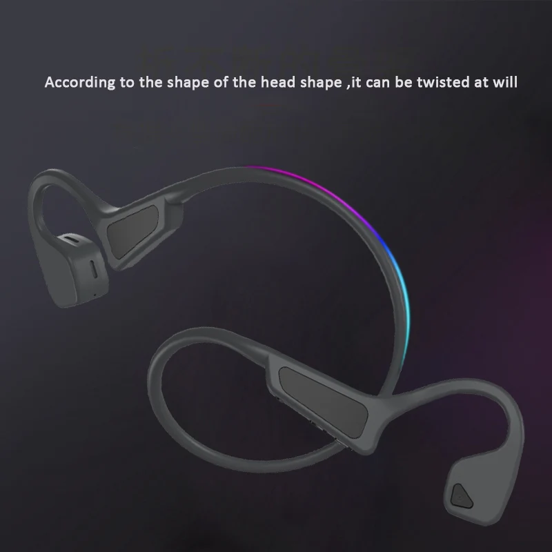 

Bone Conduction Headset Wireless Bluetooth 5.0 Wireless Headphones sport Waterproof bluetooth wireless earphones
