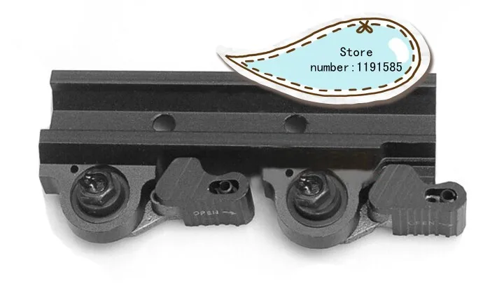 

Tactical quickly release 20mm rail scope red dot sight mount for hunting