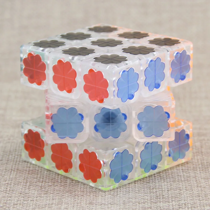 MoYu Mofang класс 3x3x3 кристаллический куб кольцевой скоростной черный/наклеивающийся