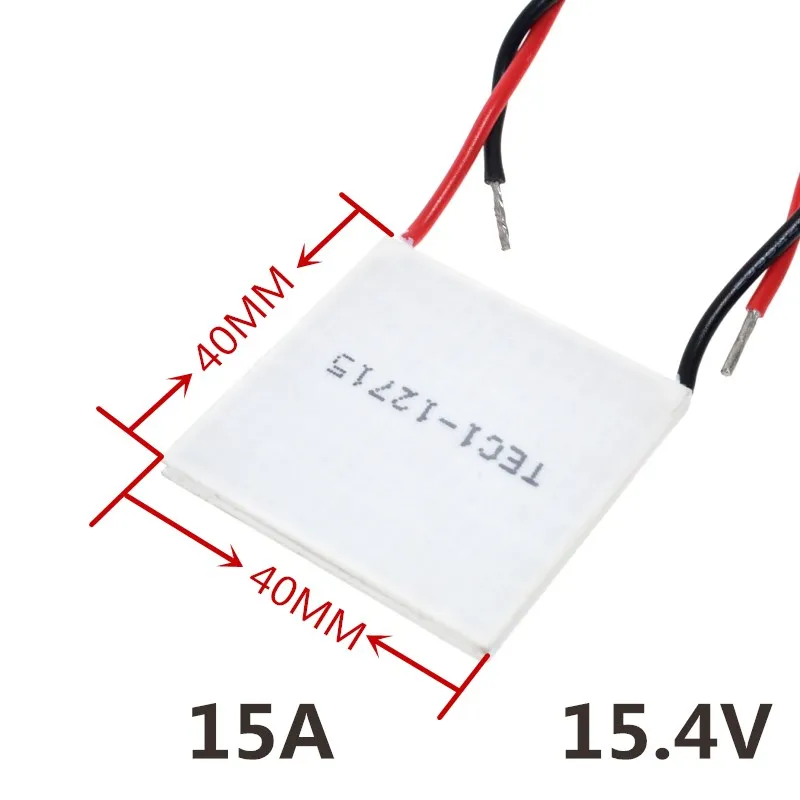 Термоэлектрический кулер TEC1 12715 136 8 Вт 12 в-15 4 в 15A TEC Пельтье () если вы хотите