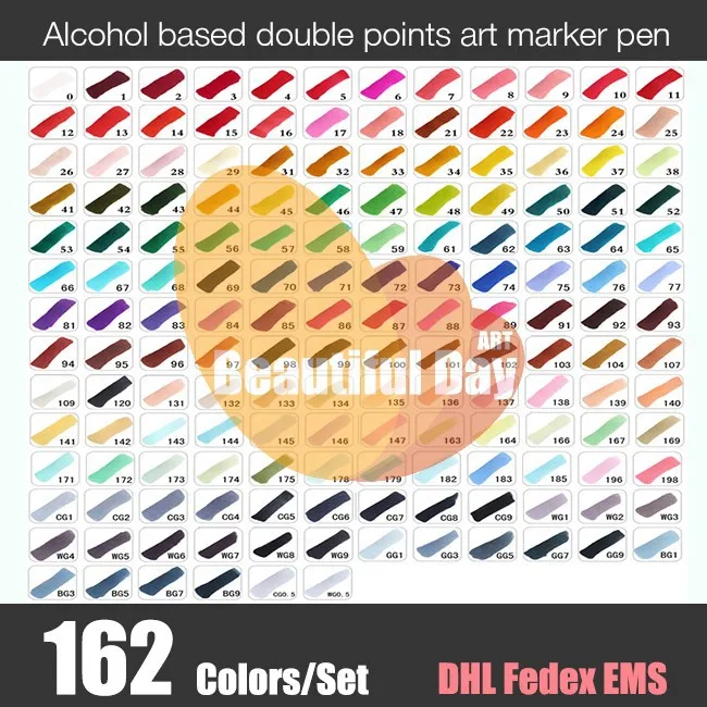 Новое поступление! Художественные маркеры на спиртовой основе третьего поколения 40 цветов в наборе с бесплатной сумкой