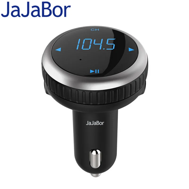 Автомобильный fm-трансмиттер JaJaBor MP3 музыкальный аудиоплеер Bluetooth автомобильный