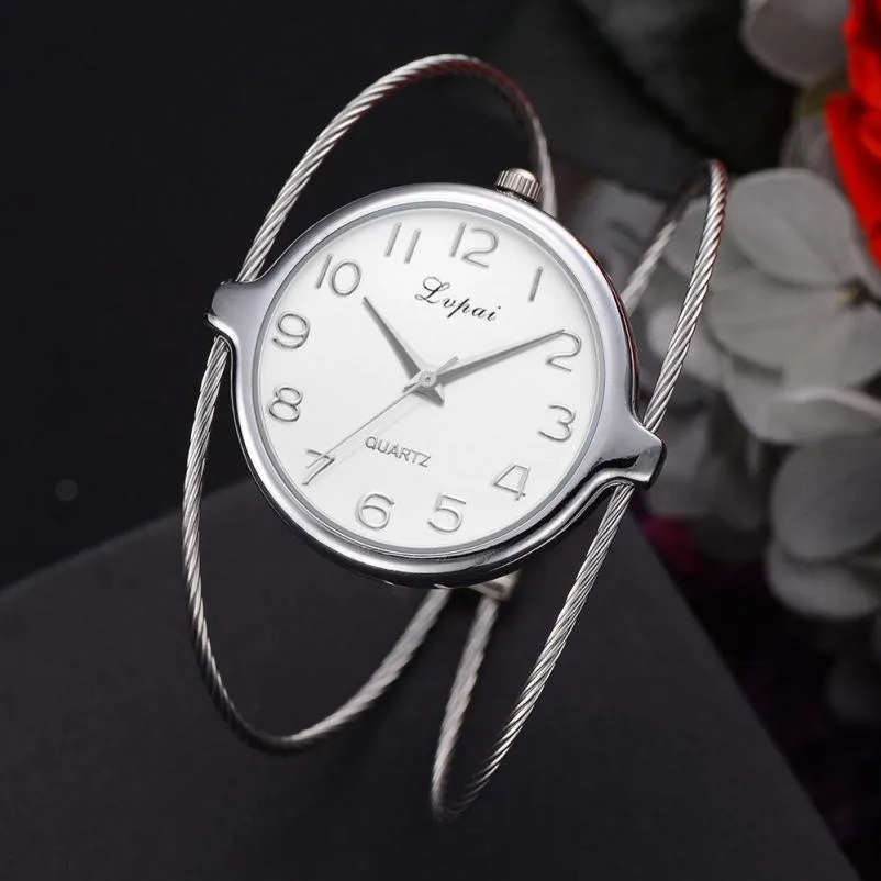 

Lvpai Fashion Bracelet Women Watch Alloy Strap Simple Elegant Quartz Ladies Watches Casual Wristwatch Female Clock moda feminina