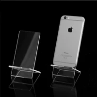 hot selling clear acrylic 1 layer cross ornaments display shelf mobile cellphone wallet sun glasses rack jewelry display shelf