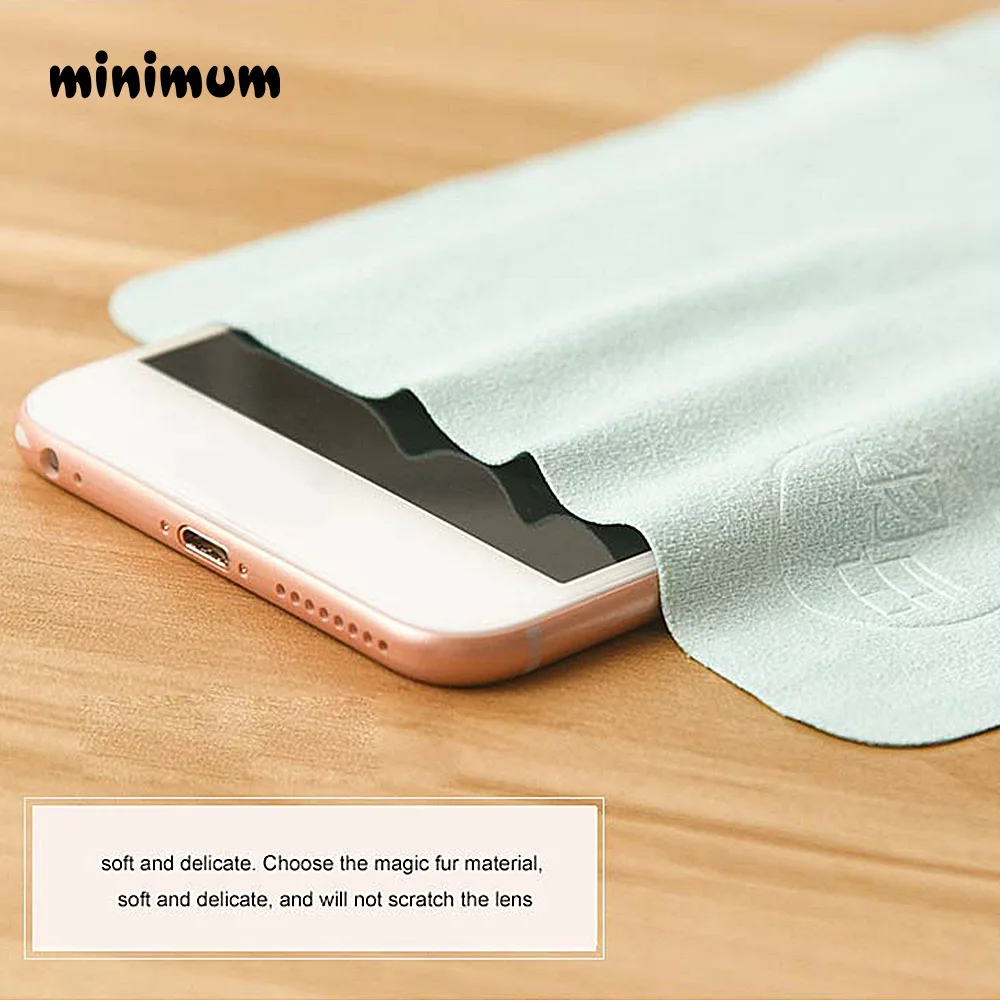 5 pcslots customized chamois glasses cleaner microfiber glasses cleaning cloth for lens phone screen cleaning wipes eyewear free global shipping