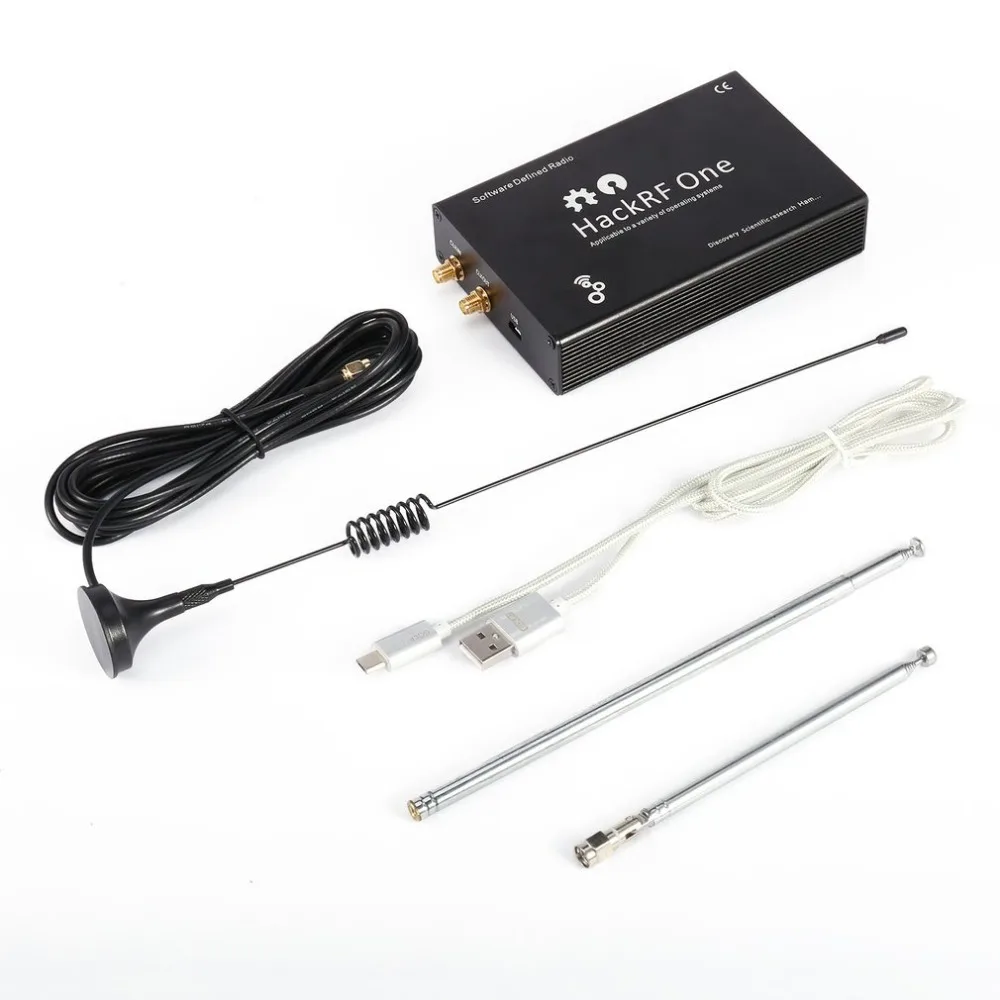 HackRF один 1 мГц 6 ГГц SDR Platform Software Defined Radio развитию сигнал трансивера с оболочкой