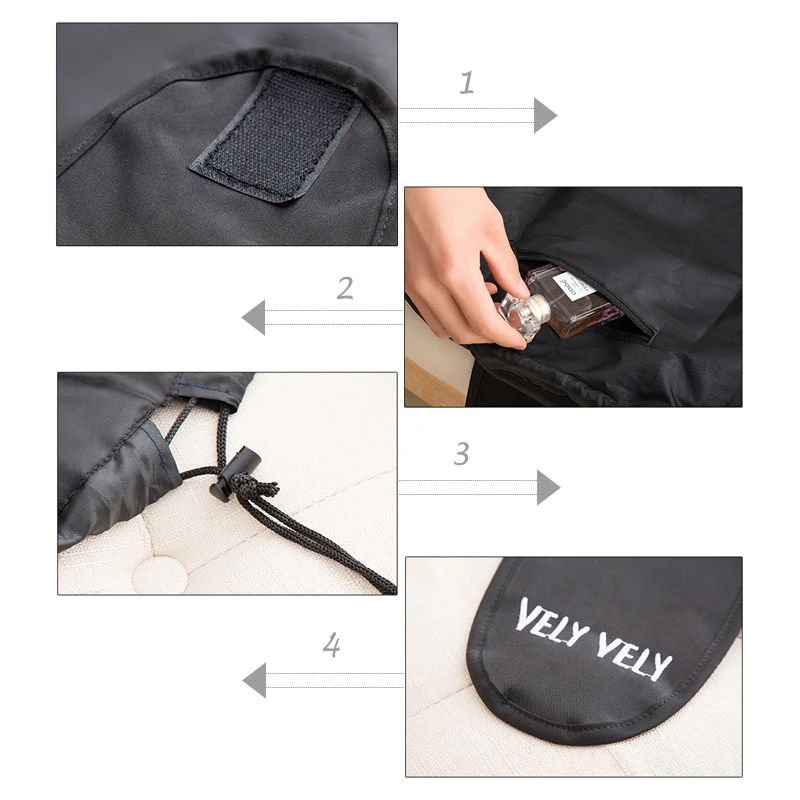 Для женщин Drawstring Travel Organizer косметичка Мода Макияж хранения сумки Make Up Чехол