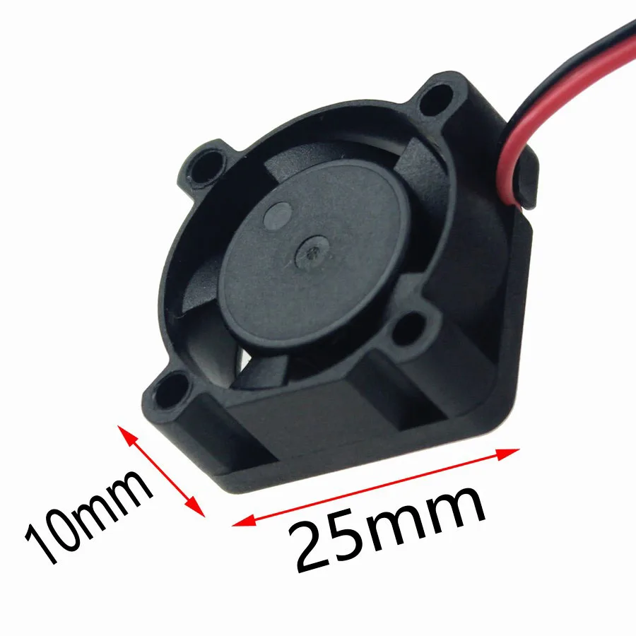 2 шт./лот Gdstime 5 В 2Pin 2510 25x10 мм микро машина DC охлаждение вытяжной кулер вентилятор 25
