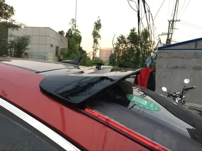 Osmrk Неокрашенный задний спойлер из АБС пластика для ford focus 2006 2012|rear spoiler|spoiler roofrear