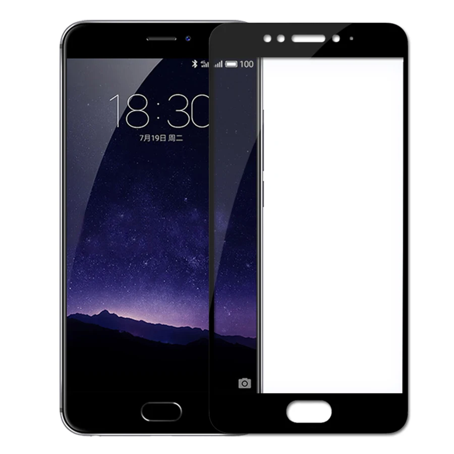 3D закаленное стекло для Meizu MX6 полное покрытие 9H защитная пленка Защита экрана MX