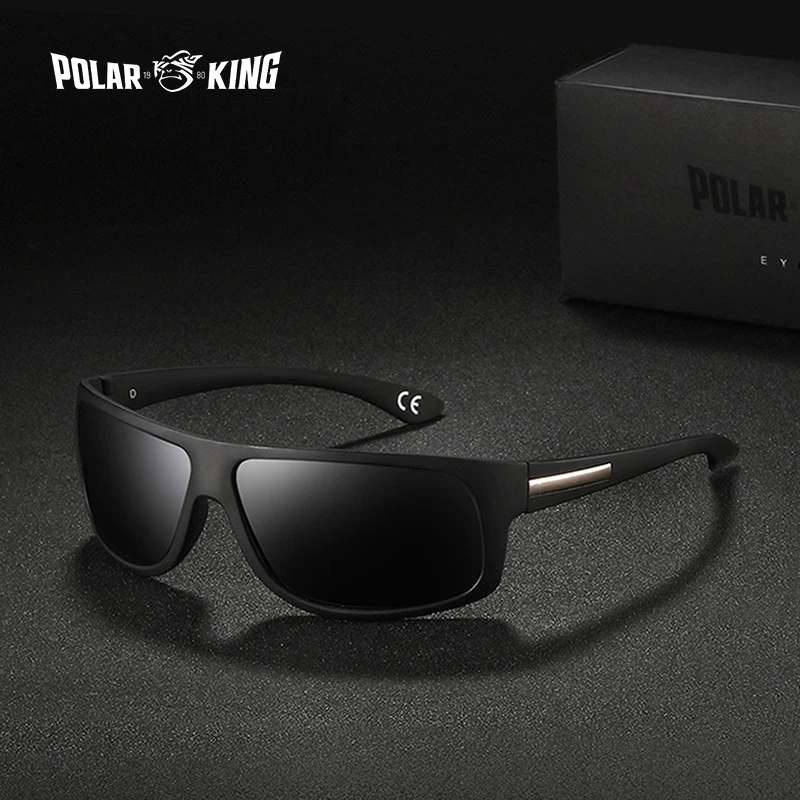 Поляризованные спортивные солнцезащитные очки бренда Polarking для мужчин óculos de sol