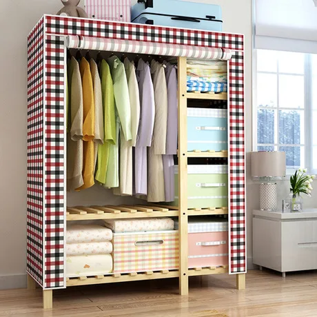 Шкафы мебель для спальни дома устойчивая деревянная вешалка muebles de dormitorio armario