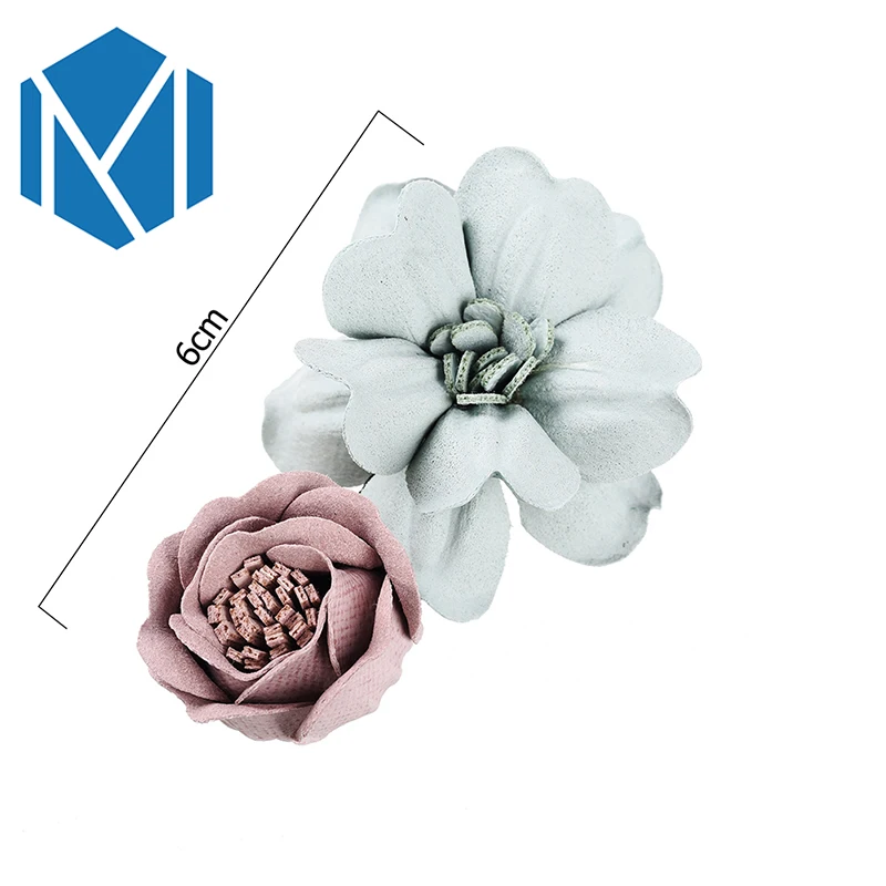 M MISM Рельефный цветок заколка для волос элегантные женские шпильки с цветами