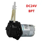 1 шт. дозирующий насос постоянного тока Перистальтический микронасос самовсасывающий лабораторный Дозирующий аналитический бесшумный жидкостный насос водяной насос 3 в 6 в 12 В 24 В