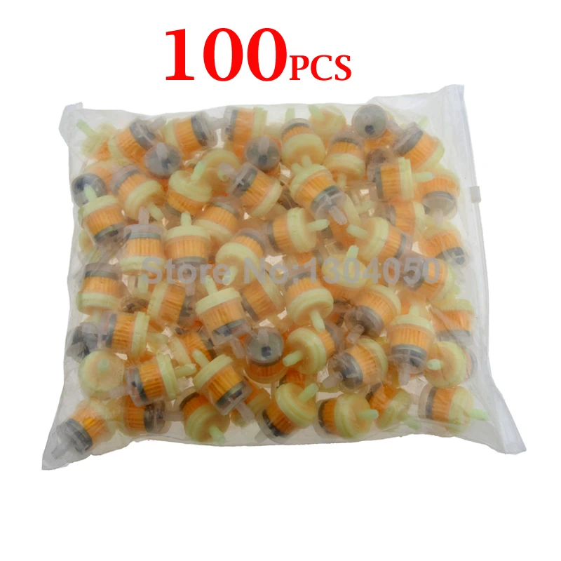 100 шт. встроенный газовый Магнитный топливный фильтр двигателя с магнитом 1/4