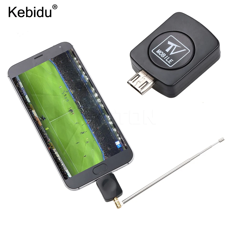 Мини микро USB DVB T тюнер Kebidu ТВ приемник ключ/антенна HD цифровой мобильный HDTV