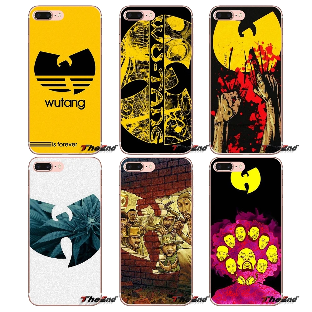Wu Tang Clan хип-хоп Рэп Логотип для iPhone X 4 4S 5 5S 5C SE 6 6S 7 8 Plus Samsung Galaxy J1 J3 J5 J7 A3 A5 2016 2017 чехлы