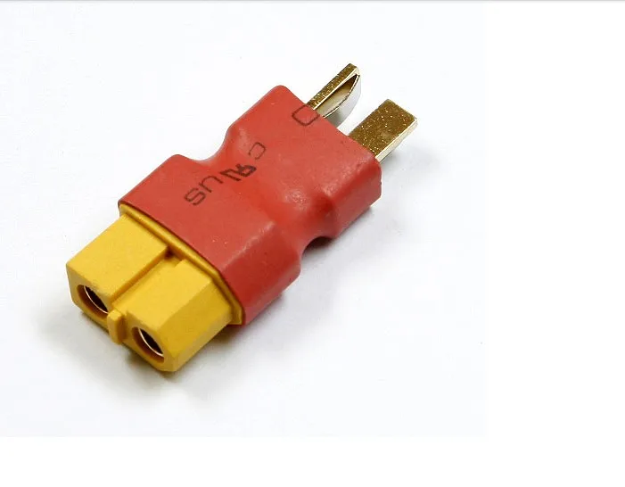

2pcs /lot Adapter T plug convert to Xt60 Connector Adapter Battery Male Female Connector For Battery Charger RC Quadcopter Parts