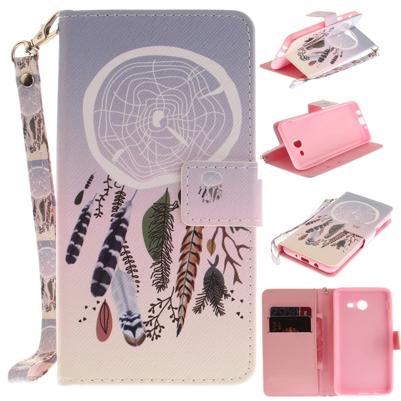 JYERAECOM Retro Flip Wallet Case For Samsung J530 sm-j530f PU Leather+Silicon Cover Galaxy J5 2017 EU Version | Мобильные телефоны