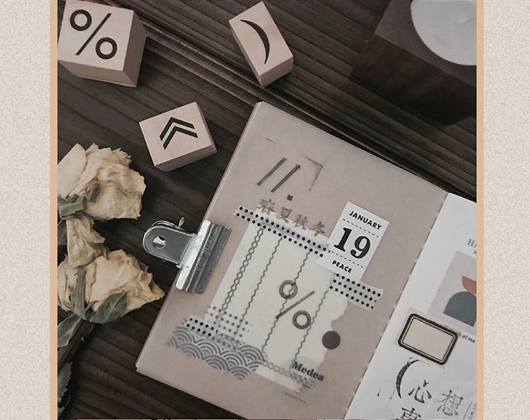 XINAHER 15pcs/set Vintage Punctuation stamp DIY wooden rubber stamps for scrapbooking stationery scrapbooking standard stamp