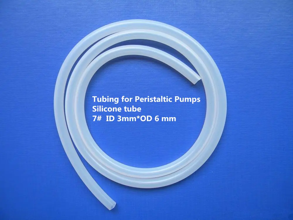 

1PCS PPT01 Transparent Hose 4#/5#/6#/7# Tubing for Peristaltic Pumps Silicone tube Power Tube 1Meter High Quality