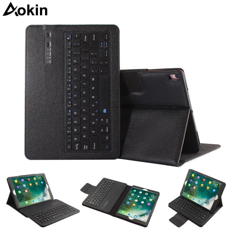 Aokin съемная Bluetooth клавиатура для Ipad Pro 10 5 дюйма беспроводной умный защитный чехол