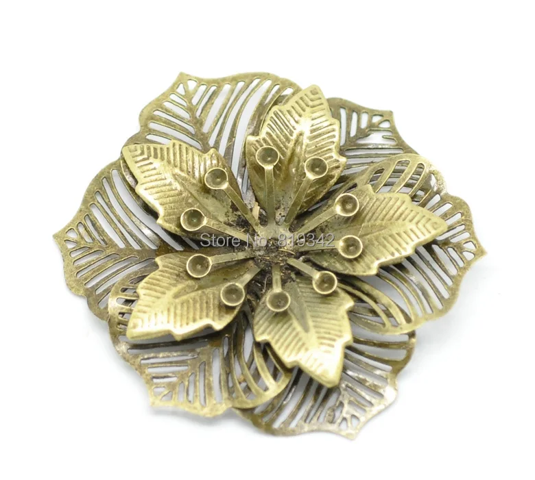 Металлические застежки для украшений 10 шт