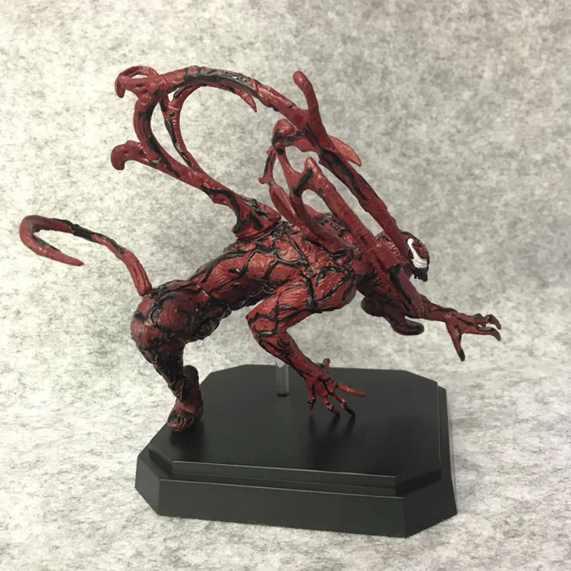 17 см удивительная Фигурка Человека-паука игрушки модель кукла красный яд Carnage